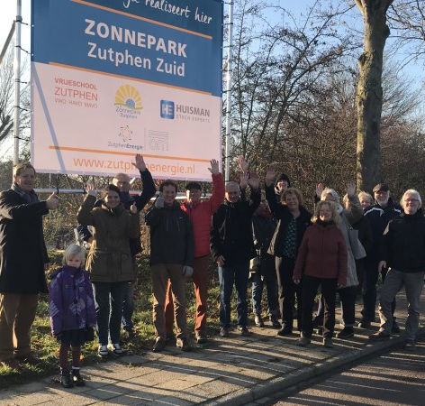 Zonnepark Zutphen Zuid op dak Vrijeschool Zonnepark Zutphen Zuid op dak Vrijeschool