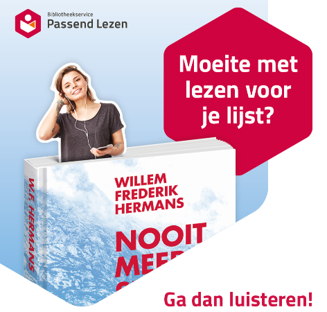 Moeite met lezen voor je lijst? Ga dan luisteren!