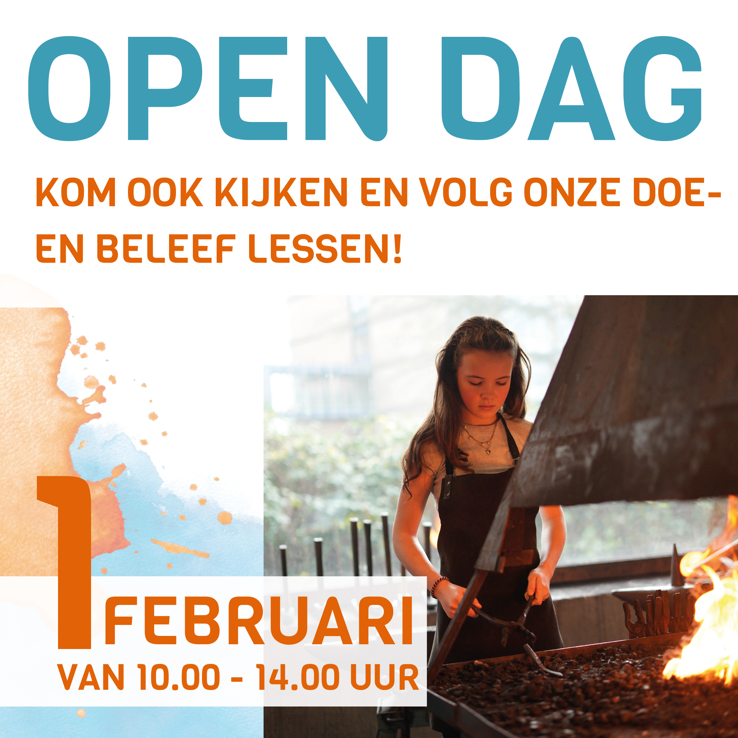 Open Dag 1 februari Open Dag 1 februari